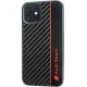 Audi Carbon Fiber Stripe telefona vāciņš iPhone 11 / XR 6.1\", melns