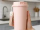 Pašmaisoša termokrūze ar USB-C 350ml Rozā