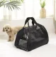 Suņu, kaķu, dzīvnieku pārnesāšanas transportēšanas soma, Melns | Cat Dog Carrier Bag