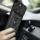 Hybrid Armor Camshield vāciņš Vivo Y16 / Y02s, melns