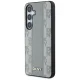 DKNY ādas vāciņš Checkered Pattern MagSafe priekš Samsung Galaxy S25 taupe