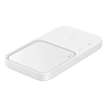 Samsung Wireless Charger Duo EP-P5400BWEGEU bezvadu induktīvais lādētājs 15W, balts