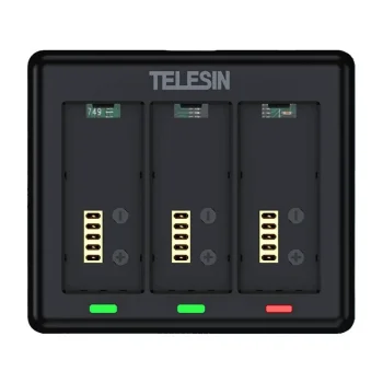 Telesin lādētājs 3 akumulatoriem priekš GoPro HERO 13 (S0-BCG-12-TGP)