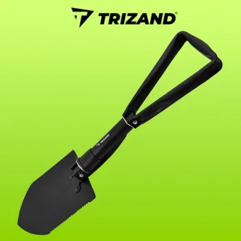 Trizand saliekamā sapieru lāpstiņa 3-in-1 ar maciņu