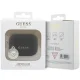 Guess AirPods Pro 2 maciņš Fixed Glitter Heart Diamond Charm, melns