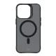 3mk iPhone 14 Pro Max vāciņš Smoke MagCase, puscaurspīdīgs