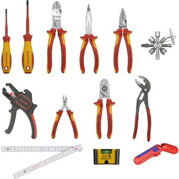 KNIPEX instrumentu papildkomplekts Electro 2 00 20 90 V02, 13 gab.