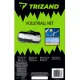 Trizand Volejbola un badmintona tīkls ar somu, 9.5x1m, melns
