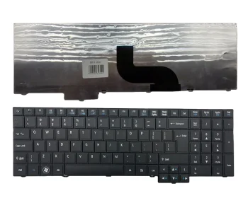 Acer TravelMate 5760 / 5760G klaviatūra, UK izkārtojums, melna