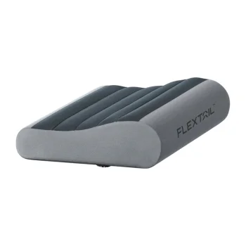 Piepūšams ceļojumu spilvens Flextail Zero Pillow Pelēks