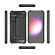 Hybrid Armor vāciņš Samsung Galaxy S24 FE telefonam, Melns