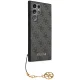 Guess 4G Charms vāciņš Samsung Galaxy S24 Ultra, melns