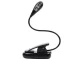 LED Piespraužama Elastīga Lasīšanas Dubultā Gaisma Lampa | Clip-on Flexible Reading Double Light Lamp