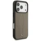 Mercedes Leather The Move MagSafe vāciņš iPhone 17 Pro, bēšs (Taupe)