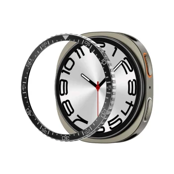 Spigen Bezel Tune Diver aizsargapmale Samsung Galaxy Watch 8 44mm pulkstenim, melna