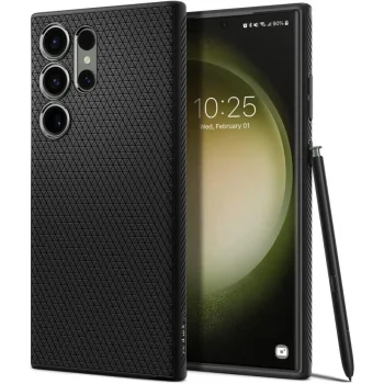 Spigen Liquid Air vāciņš Samsung Galaxy S23 Ultra, Matte Black