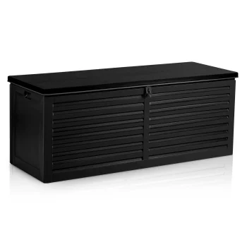 Plonos Dārza kaste 390 L, 143x57x53.5 cm, Melna