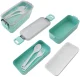 Pusdienu kārba Lunch Box 750ml ar galda piederumiem, zaļa