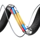 Joyroom S-A60 StarTalk USB-A uz Lightning kabelis 3A 1.2m, melns