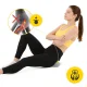 Dubultā masāžas bumba 4FIZJO Double Lacrosse Ball, pelēka