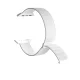 Puro Sport Nylon pulksteņa siksniņa Apple Watch 42 / 44 / 45 / 49 mm, balta