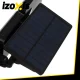 Izoxis solārā dārza lampa ar 180 LED, kustības un krēslas sensoru, IP65, melna
