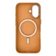 Wozinsky Fashion Case vāciņš ar MagSafe modelim Samsung Galaxy S24 FE, oranžs