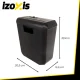 Dokumentu smalcinātājs Izoxis 26136, 10 L, P-2, melns