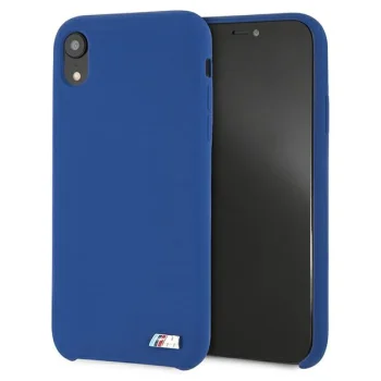 BMW Silicone M Collection vāciņš iPhone Xr, zils