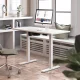 Ergo Office ER-433 elektriski regulējams galda rāmis (bez virsmas), pelēks