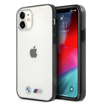 BMW iPhone 12 mini vāciņš Sandblast, caurspīdīgs