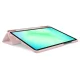 TechProtect SmartCase Pen atverams vāciņš Samsung Galaxy Tab A9+ 11.0, rozā