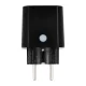 Viedā kontaktligzda Shelly Plug M Gen3, Wi-Fi, Bluetooth, Matter, melna