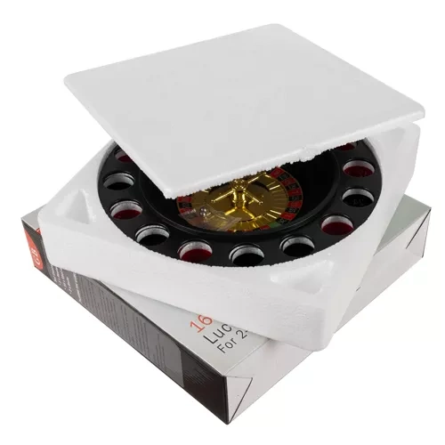 Galda spēle pieaugušajiem \"Alko rulete\", 16 šoti | Alcohol Roulette Shot Glass Drinking Game Set