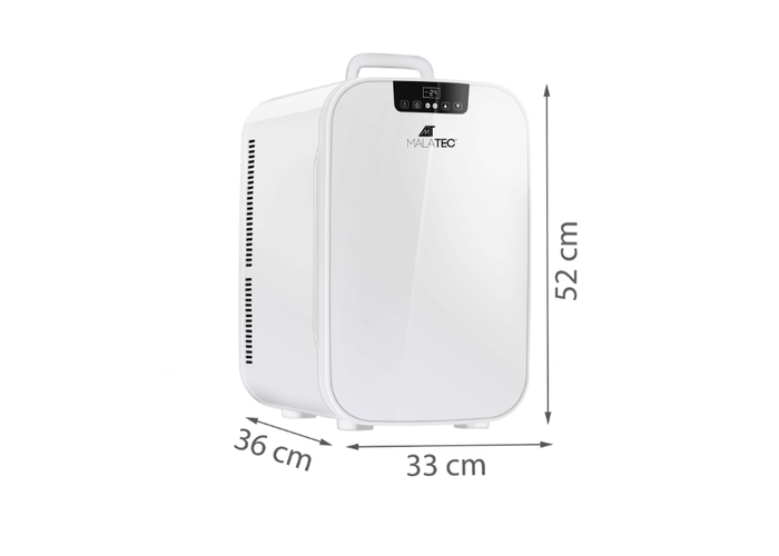 Piknika Pludmales Automašīnas Mini Ledusskapis Dzesēšanas Kosmētikas Kaste - 26L, Balts | Picnic Beach Cooling Box...