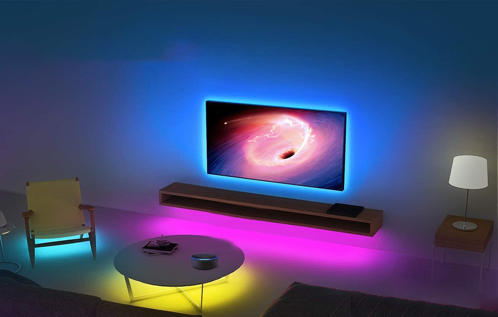 Nitebird SL3 Viedā WiFi RGB LED virtene (2x5m), Tuya