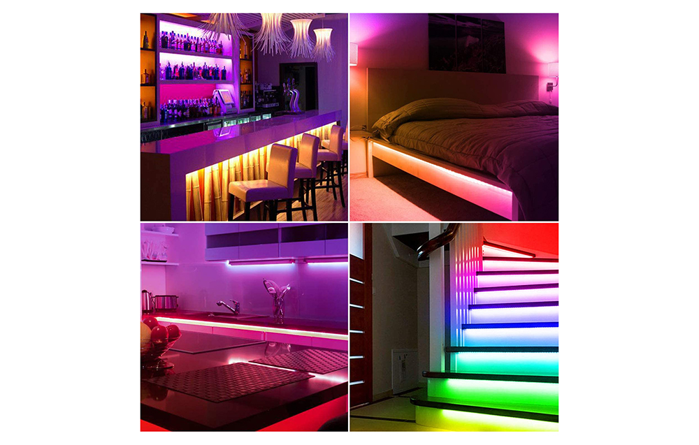 Nitebird SL3 Viedā WiFi RGB LED virtene (2x5m), Tuya