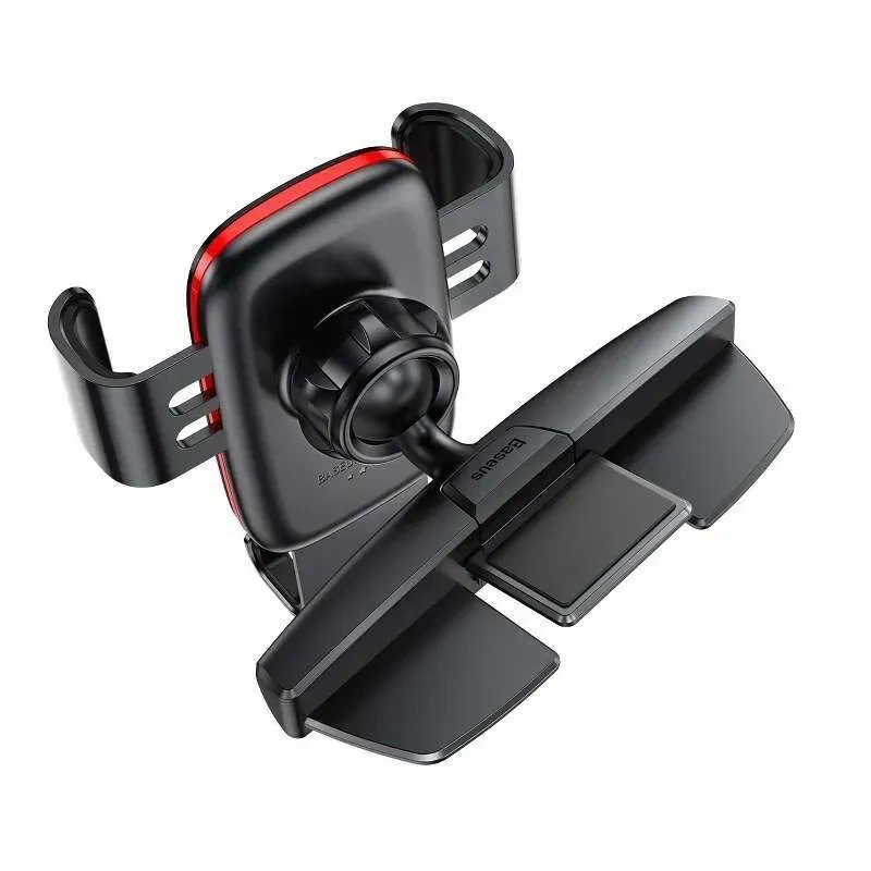 Baseus Metal Age Gravity Car Mount Air Vent Phone Bracket Holder for CD Slot, Black | Auto Telefona Turētājs CD Diska...