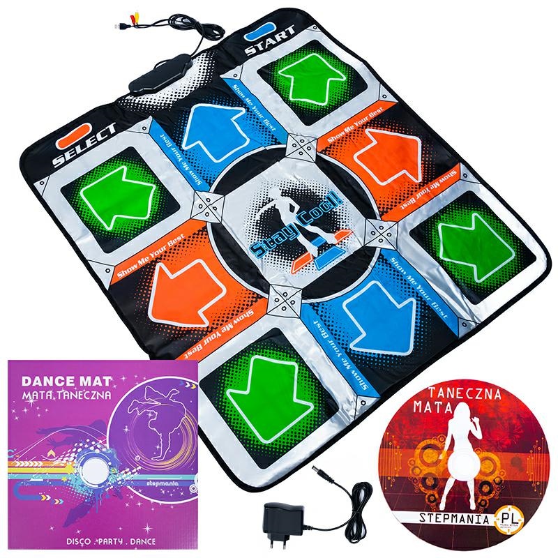 Deju paklājiņš, dejošanas paklājs Stepmania USB + TV | Dance Mat Pad