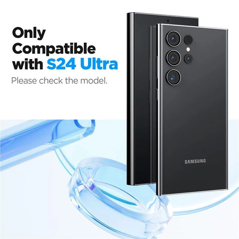 Spigen Glas.tR EZ Fit Aizsargstikls Samsung Galaxy S24 Ultra (2 gab.)