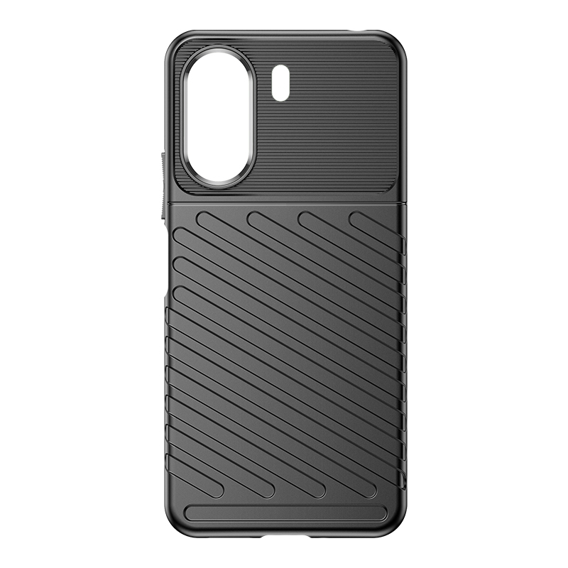 Xiaomi Redmi 13C vāciņš Thunder Case, melns