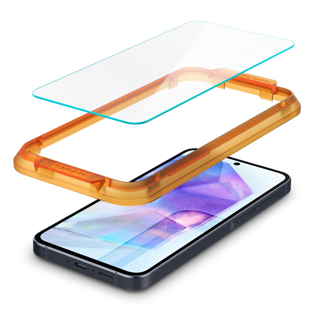 Spigen Glass tR AlignMaster aizsargstikls Samsung Galaxy A55 (2 gab.)