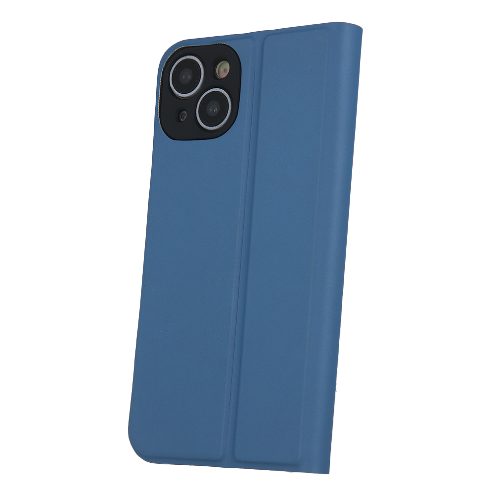 TFO Xiaomi Redmi Note 13 Pro Plus 5G atverams vāciņš maciņš grāmatiņa Smart Soft, zils