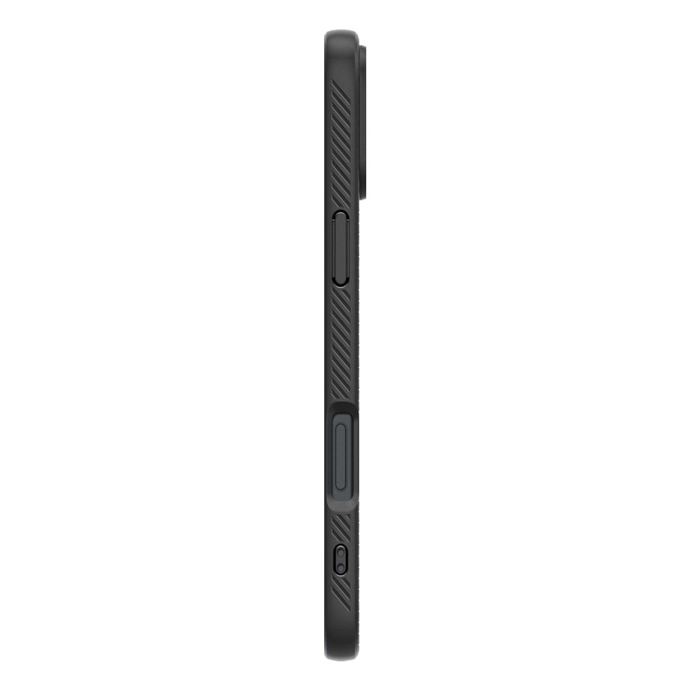 Spigen Liquid Air vāciņš Apple iPhone 16, melns