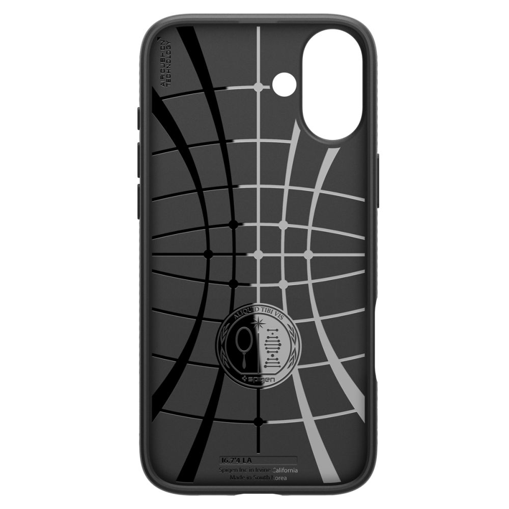 Spigen iPhone 16 Plus vāciņš Liquid Air, melns
