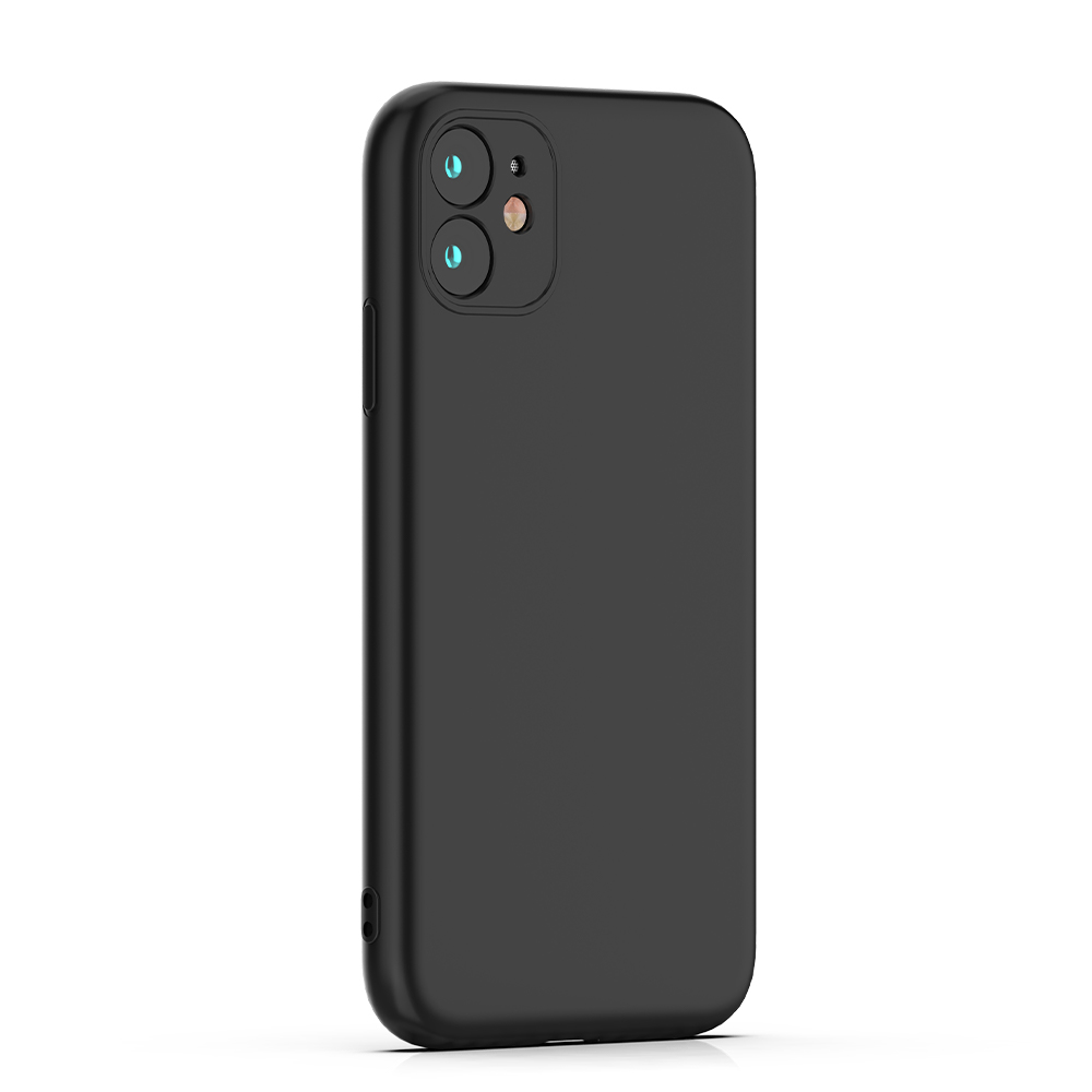 Tfo Silicon vāciņš Apple iPhone 16 6.1\", melns