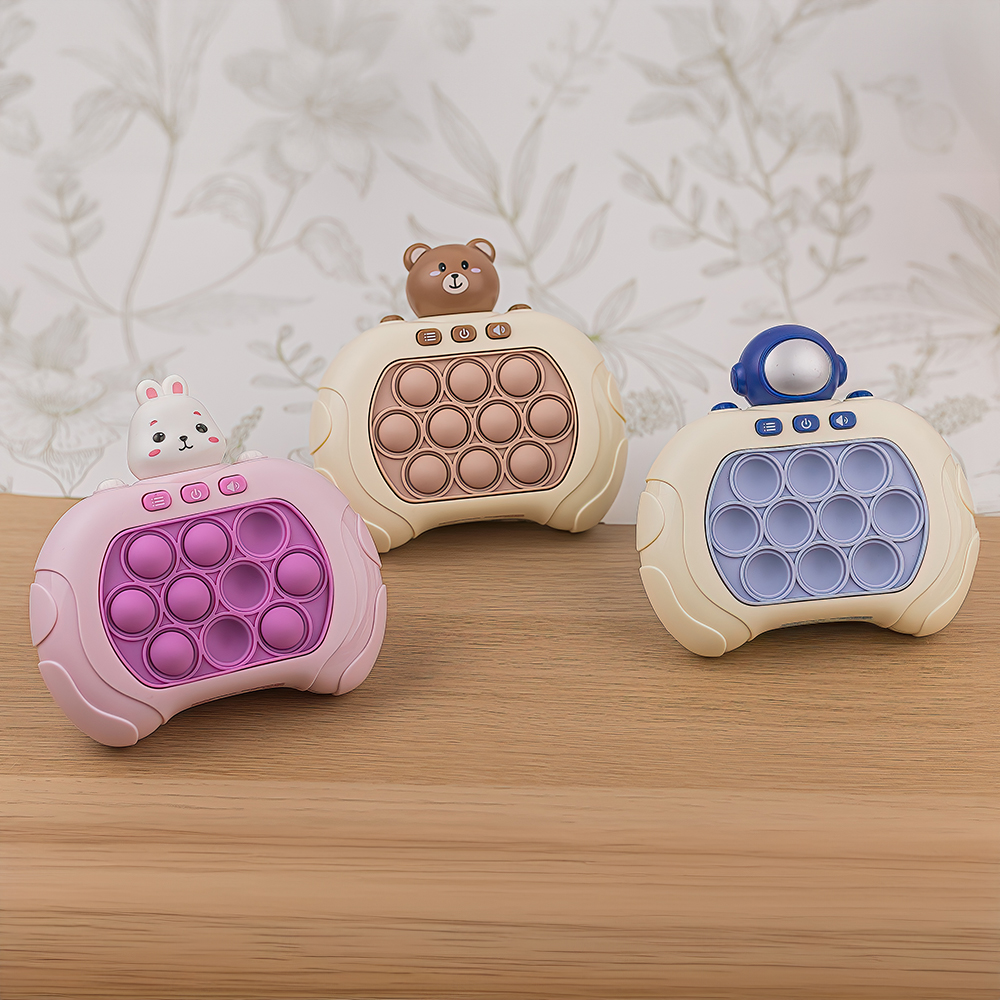 Maxlife MXPS-100 Portable Arcade Pop It Game, Rabbit | Spēļu Arkādes Konsole Pults Bērniem