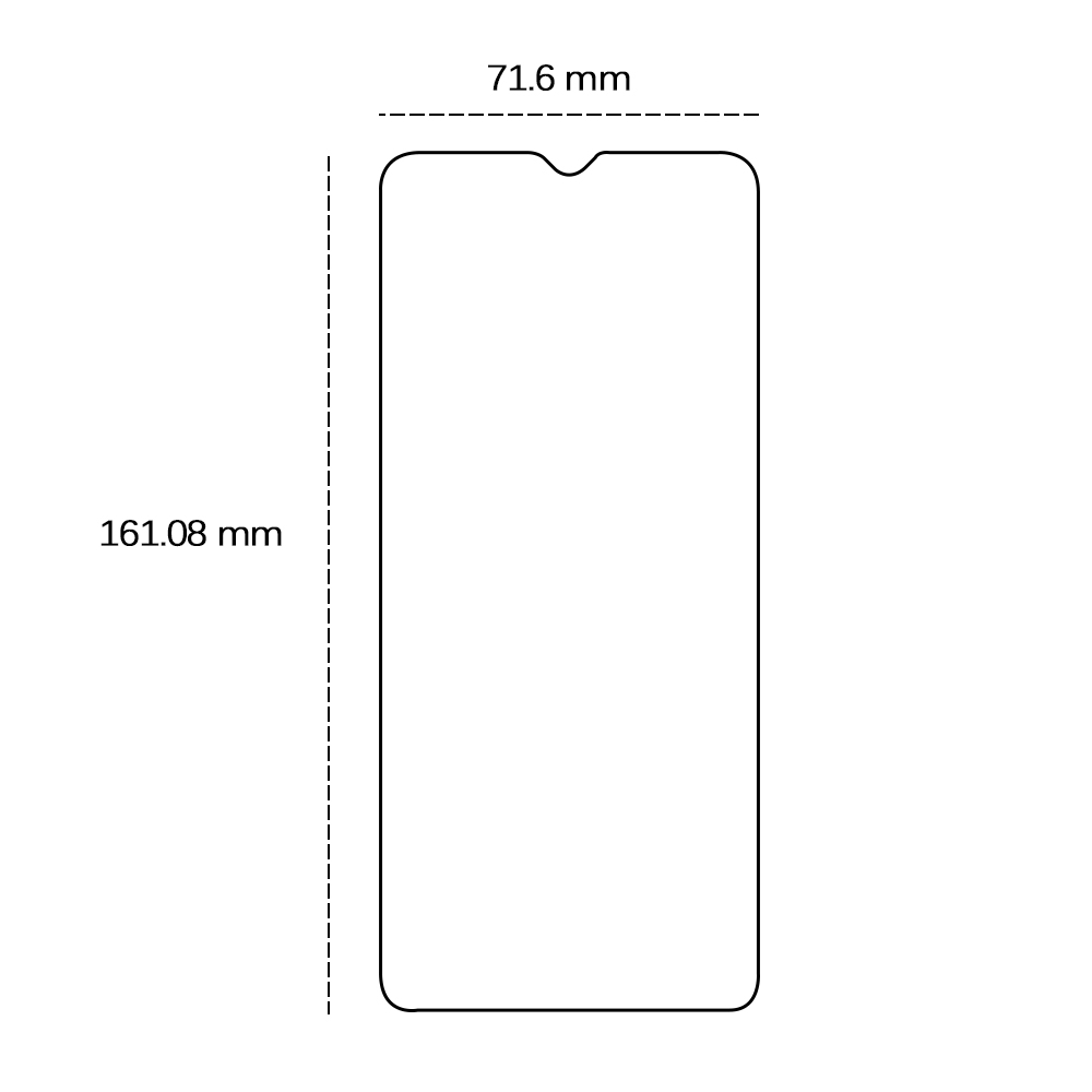 Samsung Galaxy Xcover 7 ( SM-G556B / DS ) - Aizsargstikls (Šaurs līdz Izliekumiem) | Tempered Glass Screen Protector