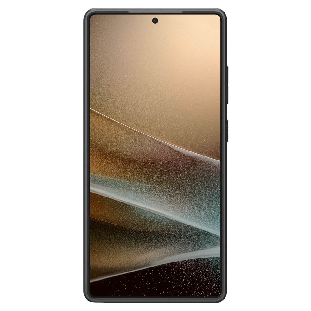 Spigen Liquid Air vāciņš Samsung Galaxy S25 Ultra, Melns