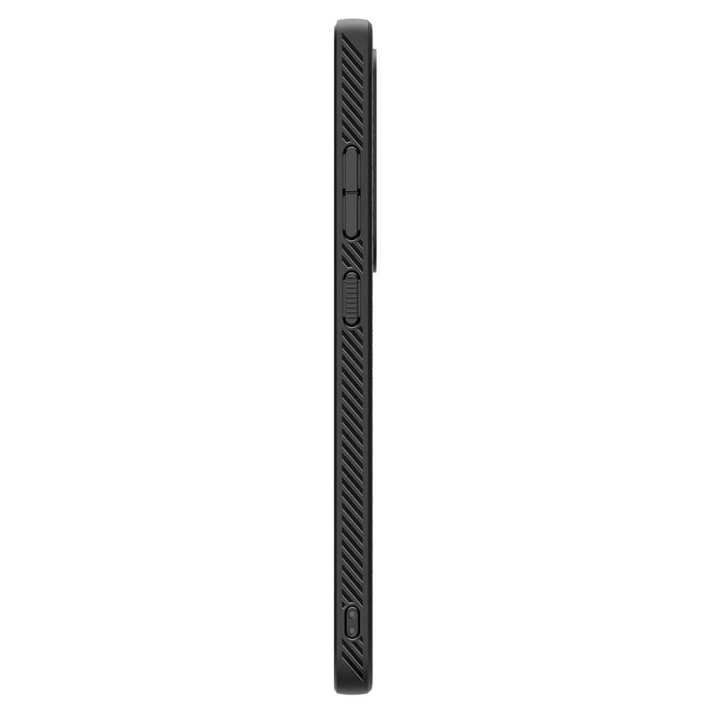 Spigen Liquid Air vāciņš Samsung Galaxy S25 Ultra, Melns